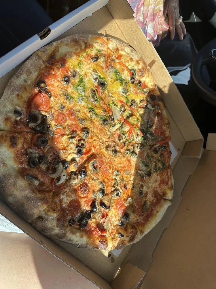 Olives and Pepperoni